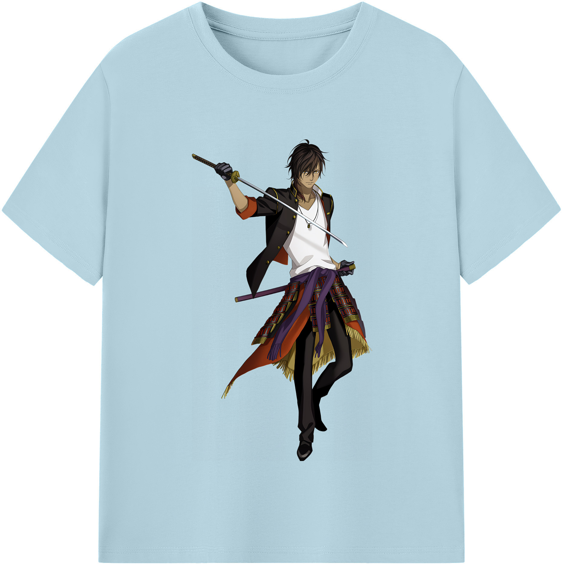 （画像用） 刀剣乱舞 Touken Ranbu 綿100％半袖Tシャツ（フロントプリント）